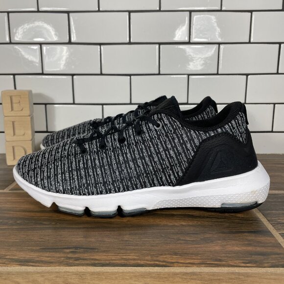 Reebok Cloudride DMX 3.0 Womens Size 9 Shoes Black Gray White Walking Sneakers - Picture 1 of 13